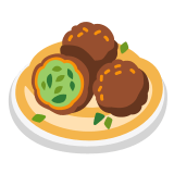 🧆 Falafel, Emoji by Google
